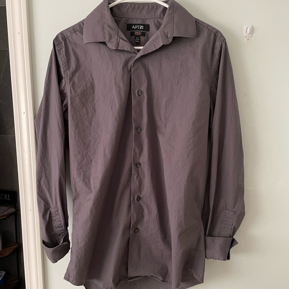 🌻5/$20🌻 Men's Apt. 9® Premier Flex Dress Shirt